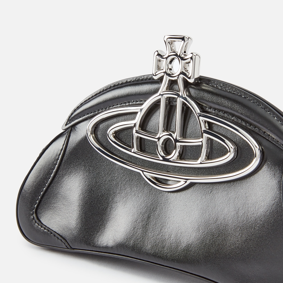 Vivienne Westwood Amber Leather Clutch Bag