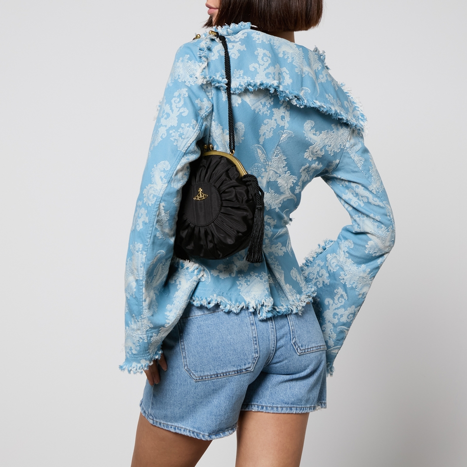 Vivienne Westwood Rosie Circle Frame Cotton Twill Bag