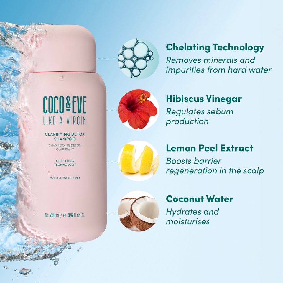 Coco & Eve Clarifying Detox Shampoo 280ml