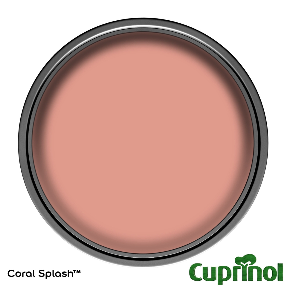 Cuprinol Garden Shades Paint Coral Splash 1L Homebase