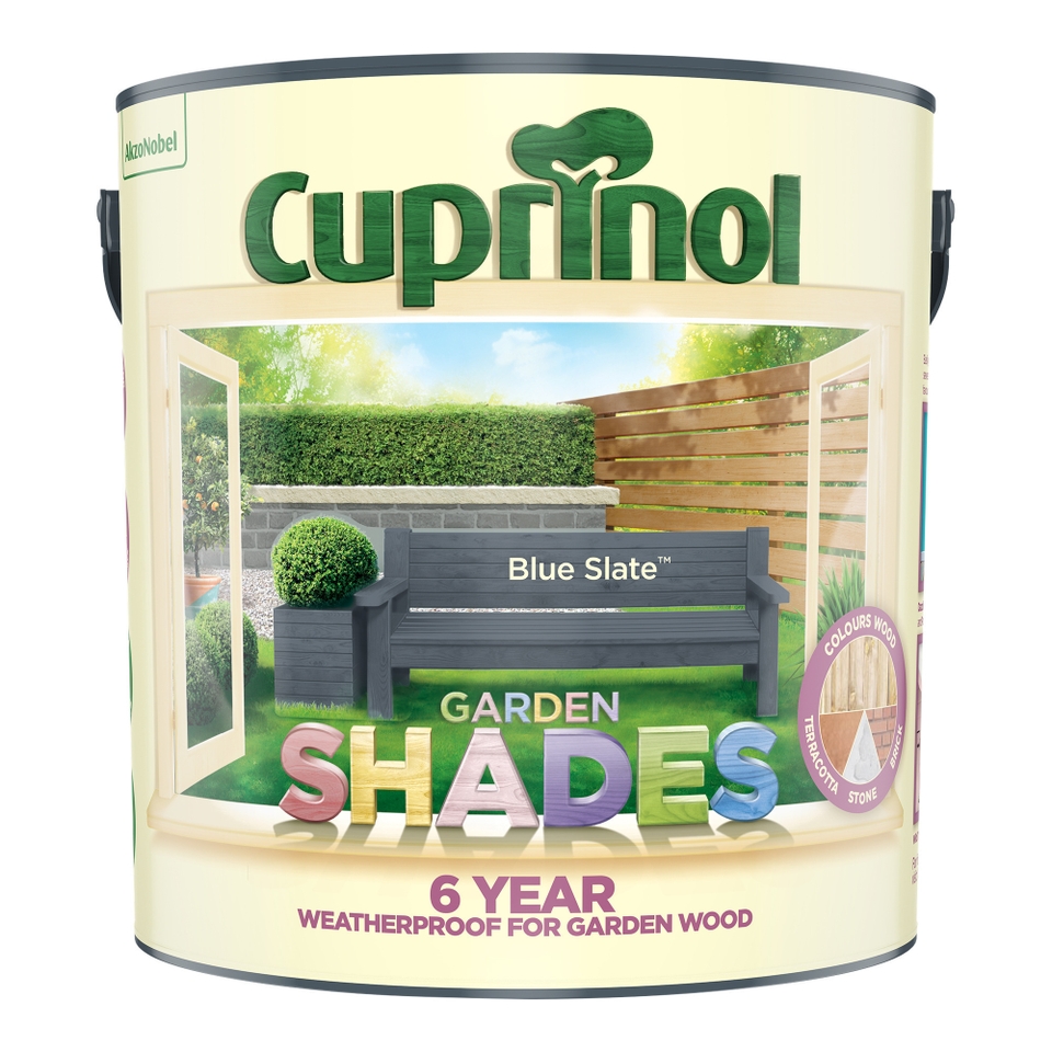 Cuprinol Garden Shades Paint Blue Slate - 2.5L