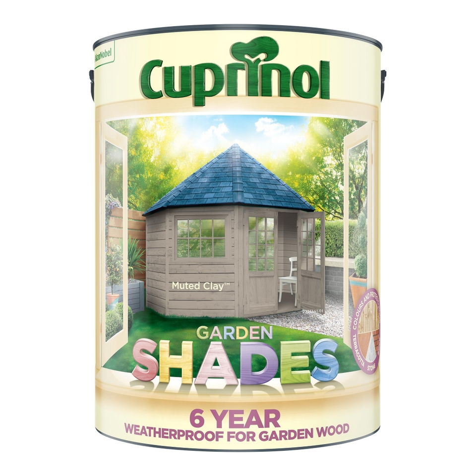 Cuprinol Garden Shades Paint Muted Clay - 5L