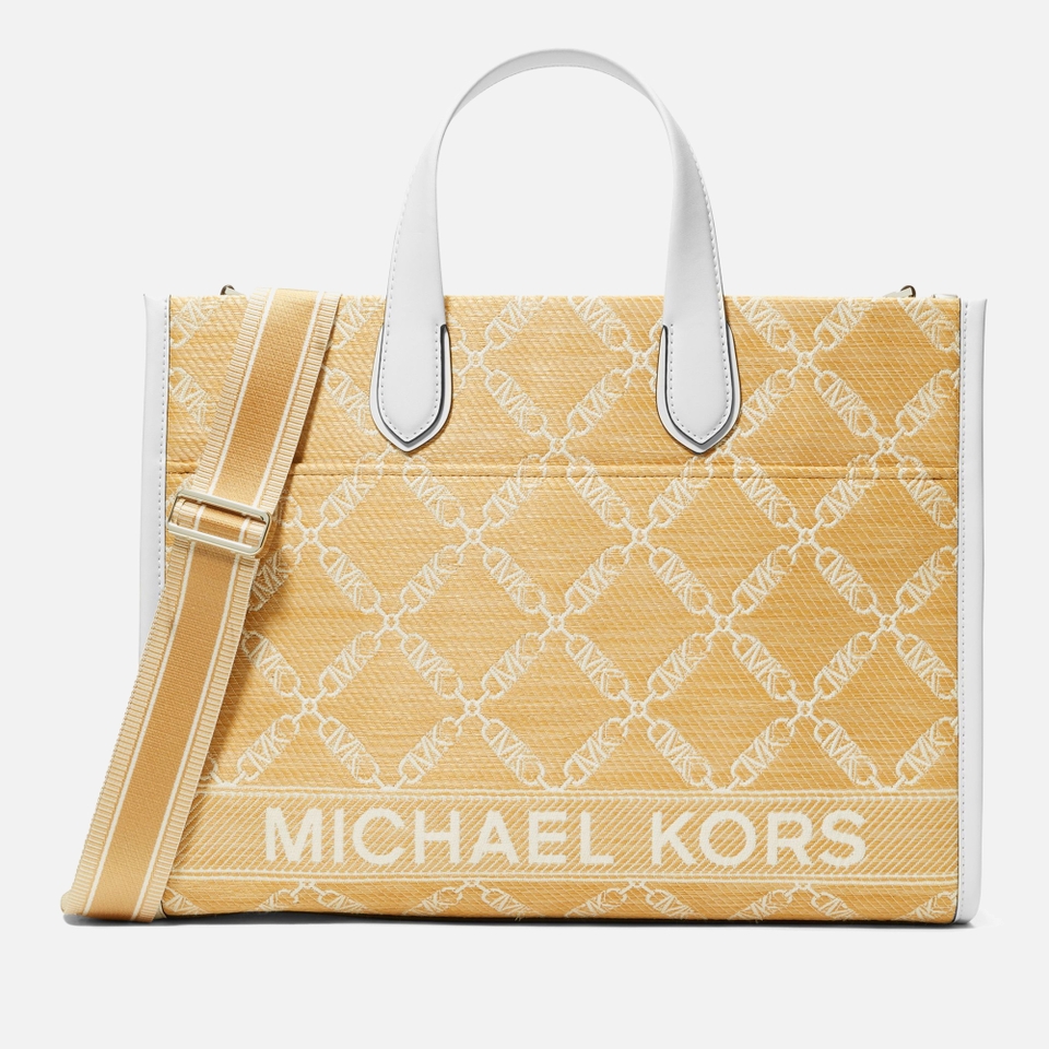 MICHAEL Michael Kors Gigi Large Grab Raffia Bag