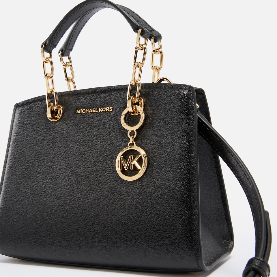 MICHAEL Michael Kors Cynthia Extra Small Faux Leather Satchel