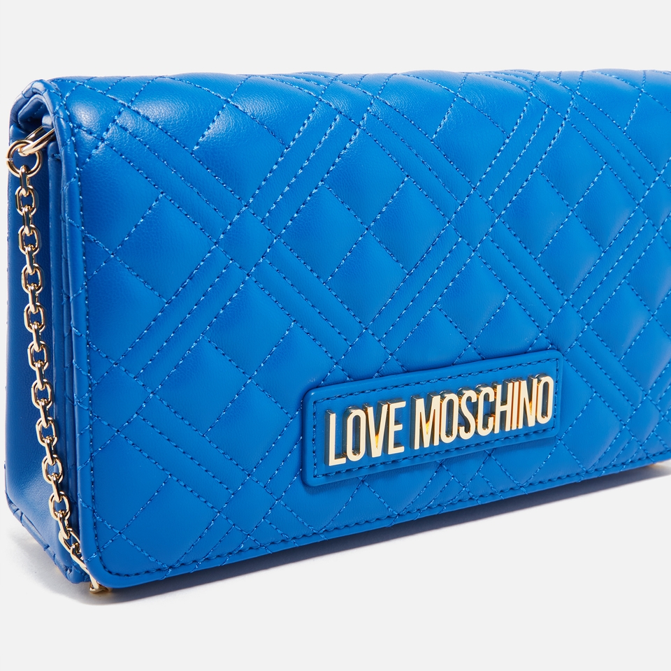 Love Moschino Smart Daily Quilted Faux Leather Bag