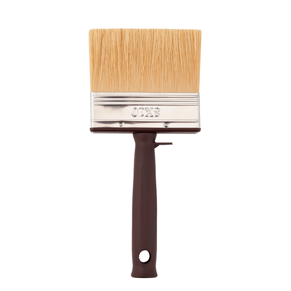 Homebase Essentials Shed & Fence 4in Block Paint Brush Homebase