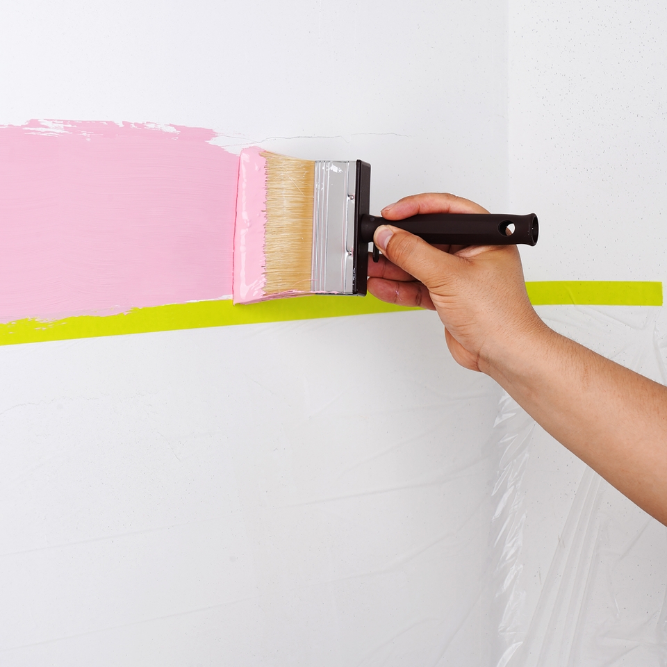 Homebase Essentials Shed & Fence Paint Roller Kit 6 Piece Pack Homebase