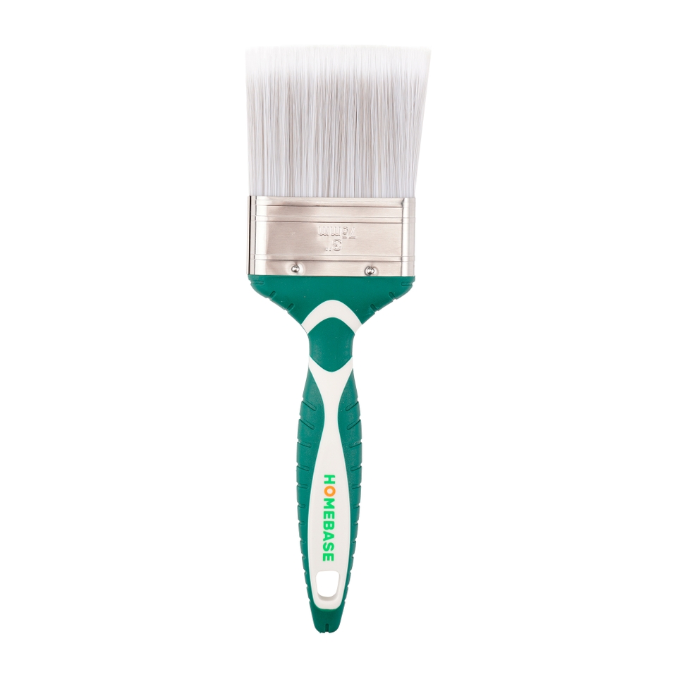 Homebase Soft-Grip 3in Flat Paint Brush