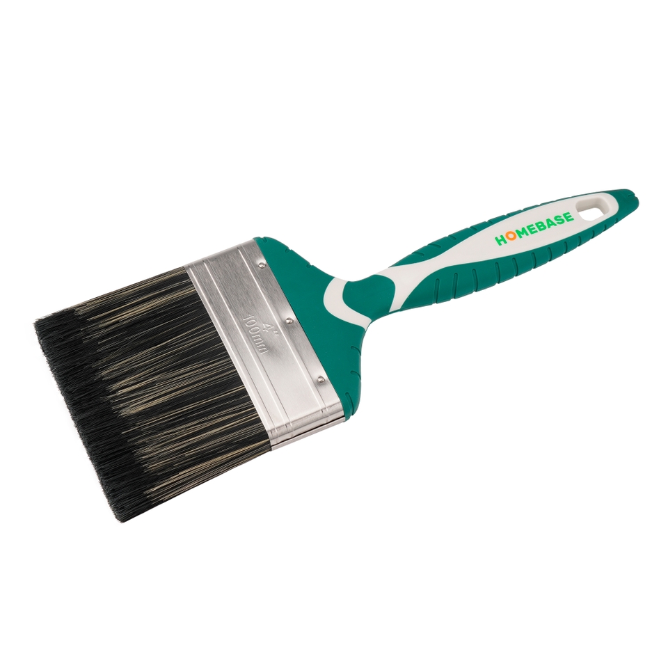 Homebase SoftGrip 4in Masonry Paint Brush Homebase