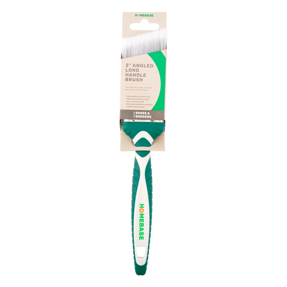 Homebase SoftGrip 2in Angled Long Paint Brush Homebase