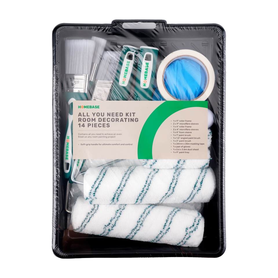 Homebase All You Need Room Decorating Kit - 14 Piece Pack