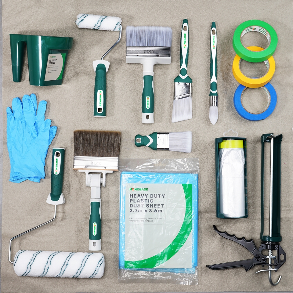 Homebase All You Need Wallpaper Hanging Kit 5 Piece Pack Homebase