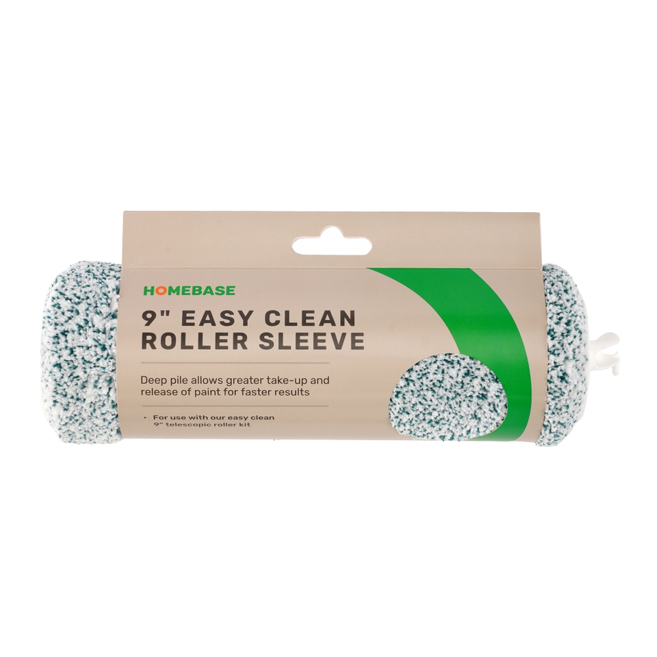 Homebase 9in Easy Clean Paint Roller Sleeve Homebase