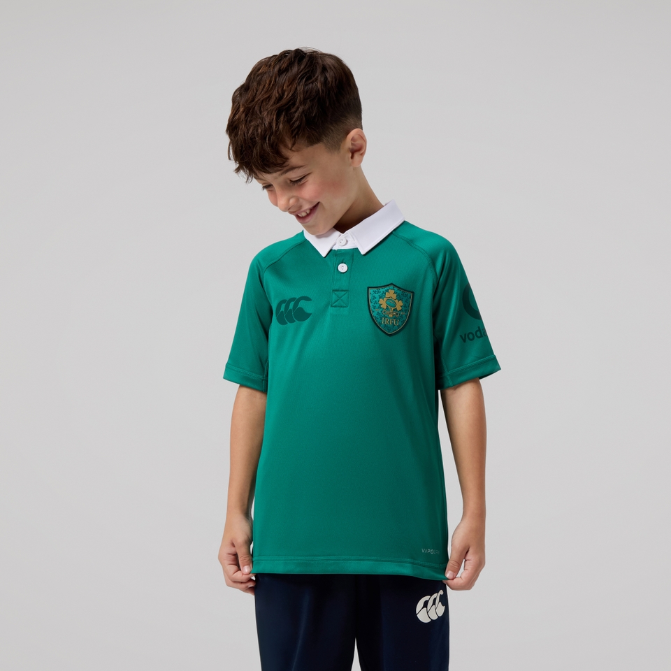 JUNIOR UNISEX IRELAND 150TH HOME PRO JERSEY GREEN