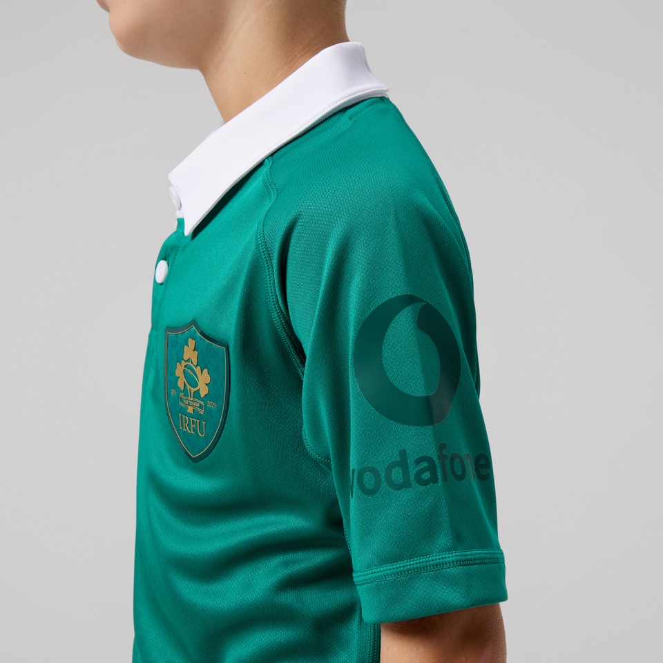 JUNIOR UNISEX IRELAND 150TH HOME PRO JERSEY GREEN