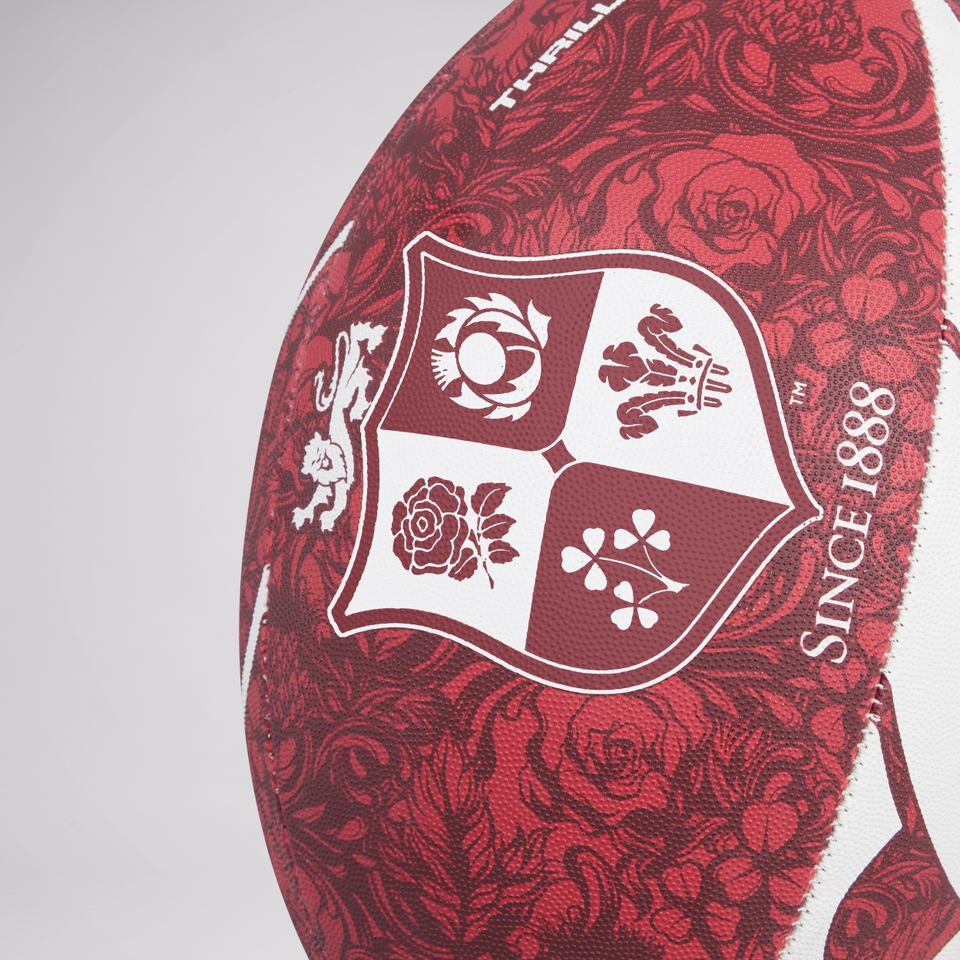 BRITISH & IRISH LIONS THRILLSEEKER BALL RED