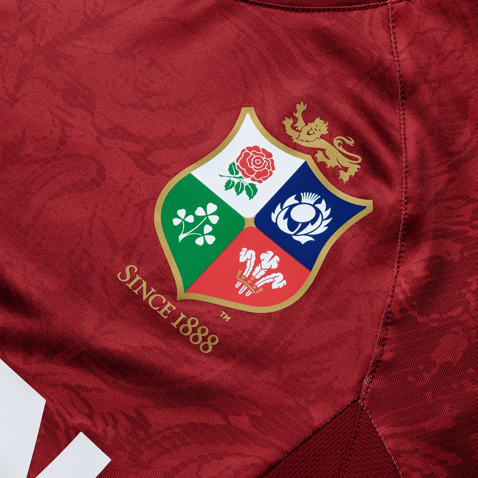 WOMENS BRITISH & IRISH LIONS SUPERLIGHT TEE RED