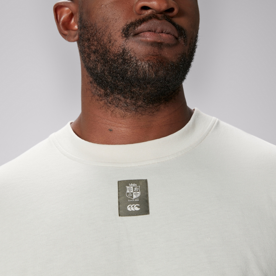 ADULT UNISEX BRITISH & IRISH LIONS OUTBACK LONG SLEEVE TEE WHITE
