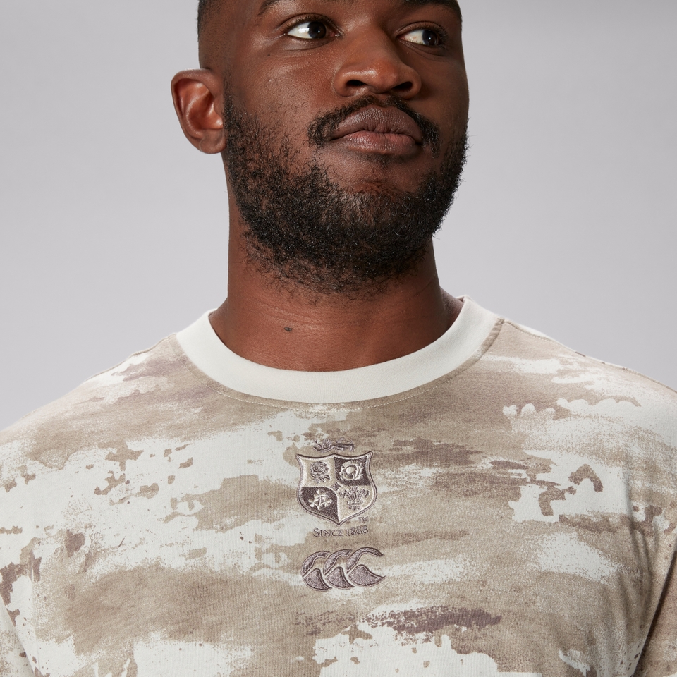 ADULT UNISEX BRITISH & IRISH CAMO TEE BROWN