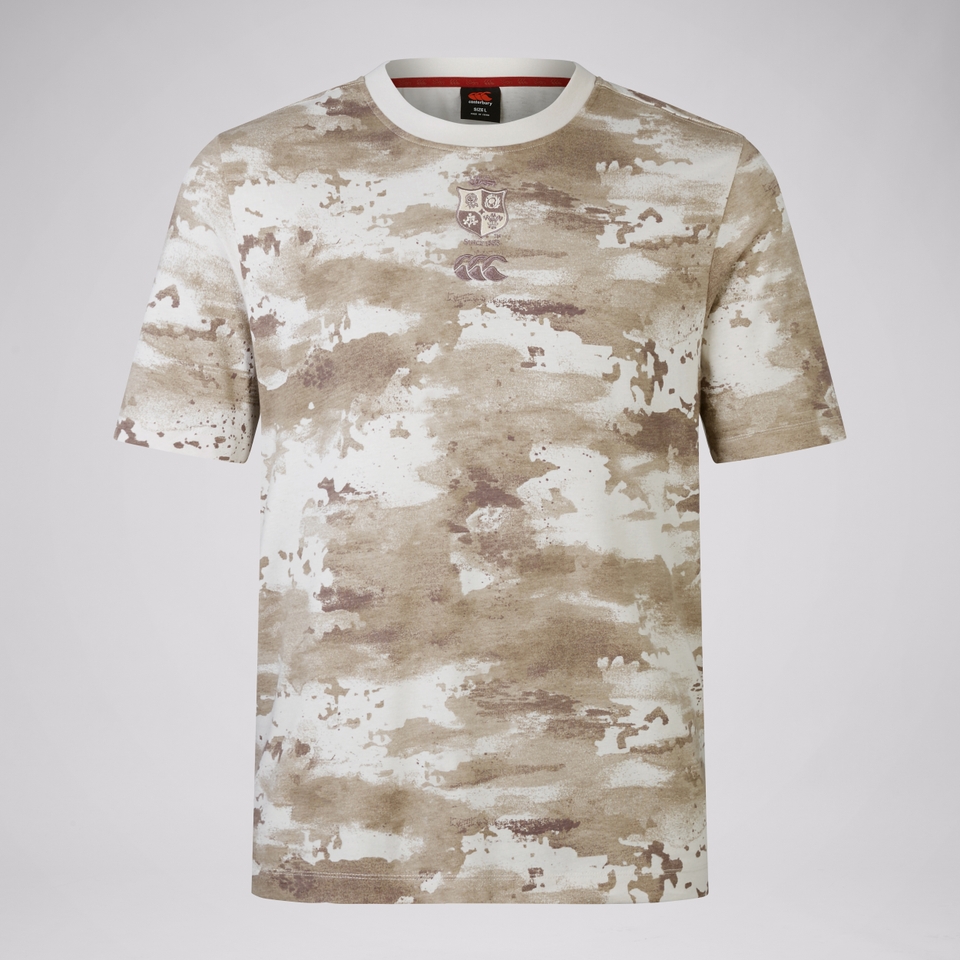 ADULT UNISEX BRITISH & IRISH CAMO TEE BROWN