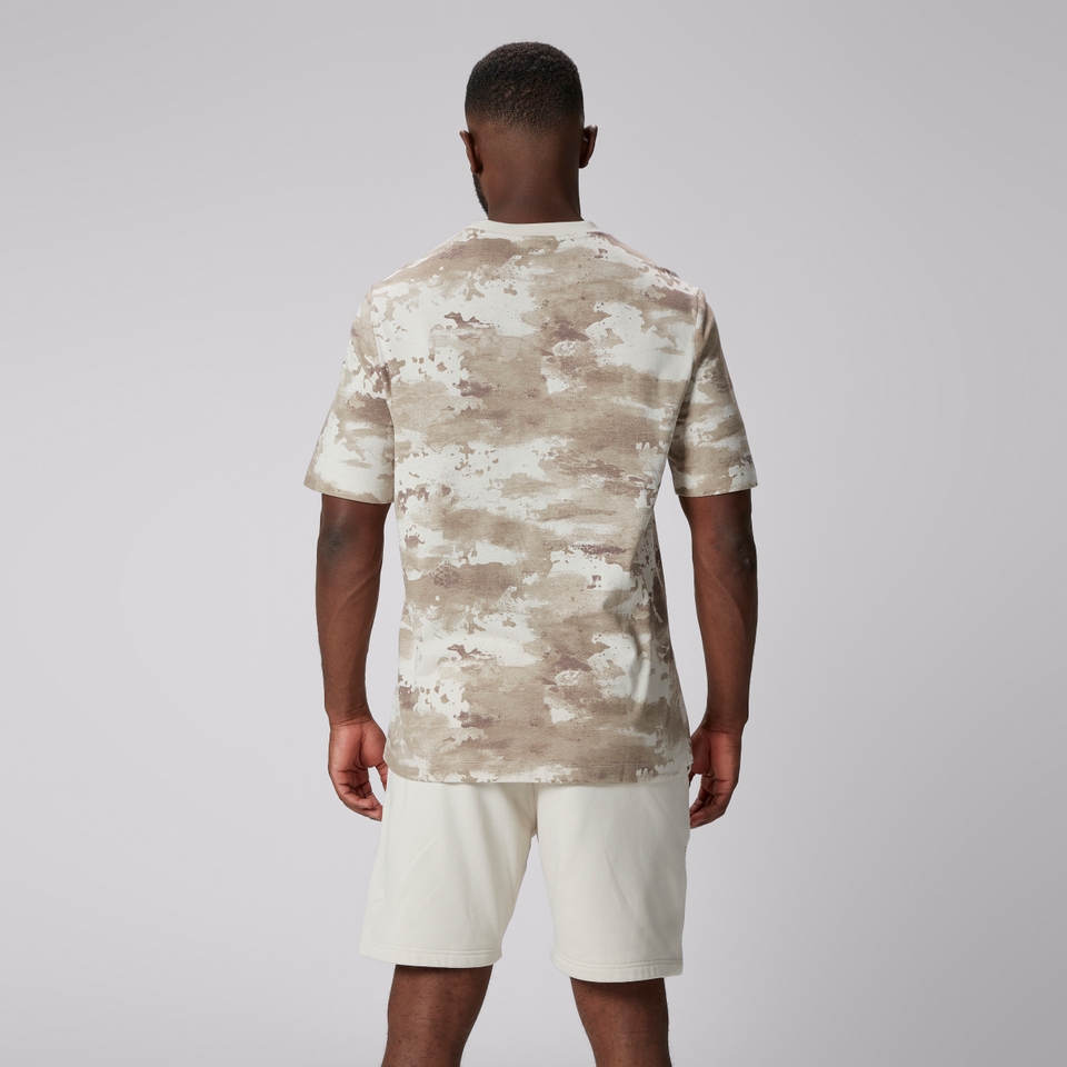ADULT UNISEX BRITISH & IRISH CAMO TEE BROWN