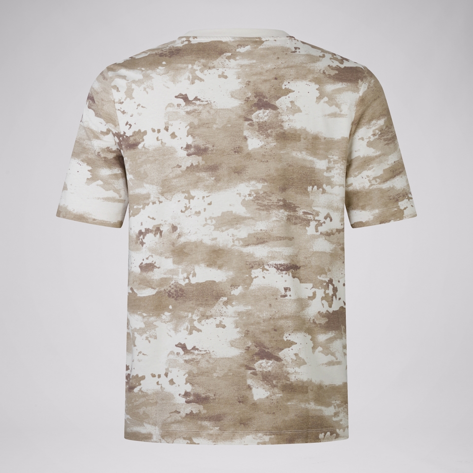 ADULT UNISEX BRITISH & IRISH CAMO TEE BROWN