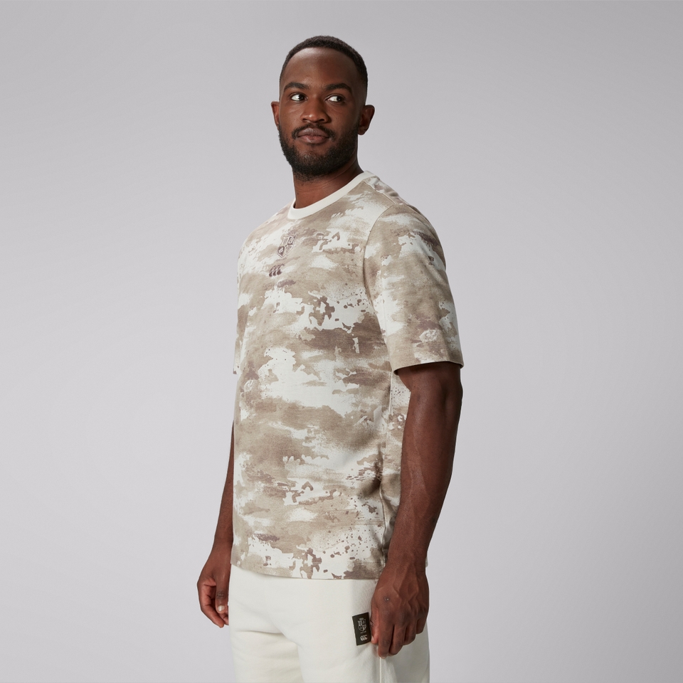 ADULT UNISEX BRITISH & IRISH CAMO TEE BROWN