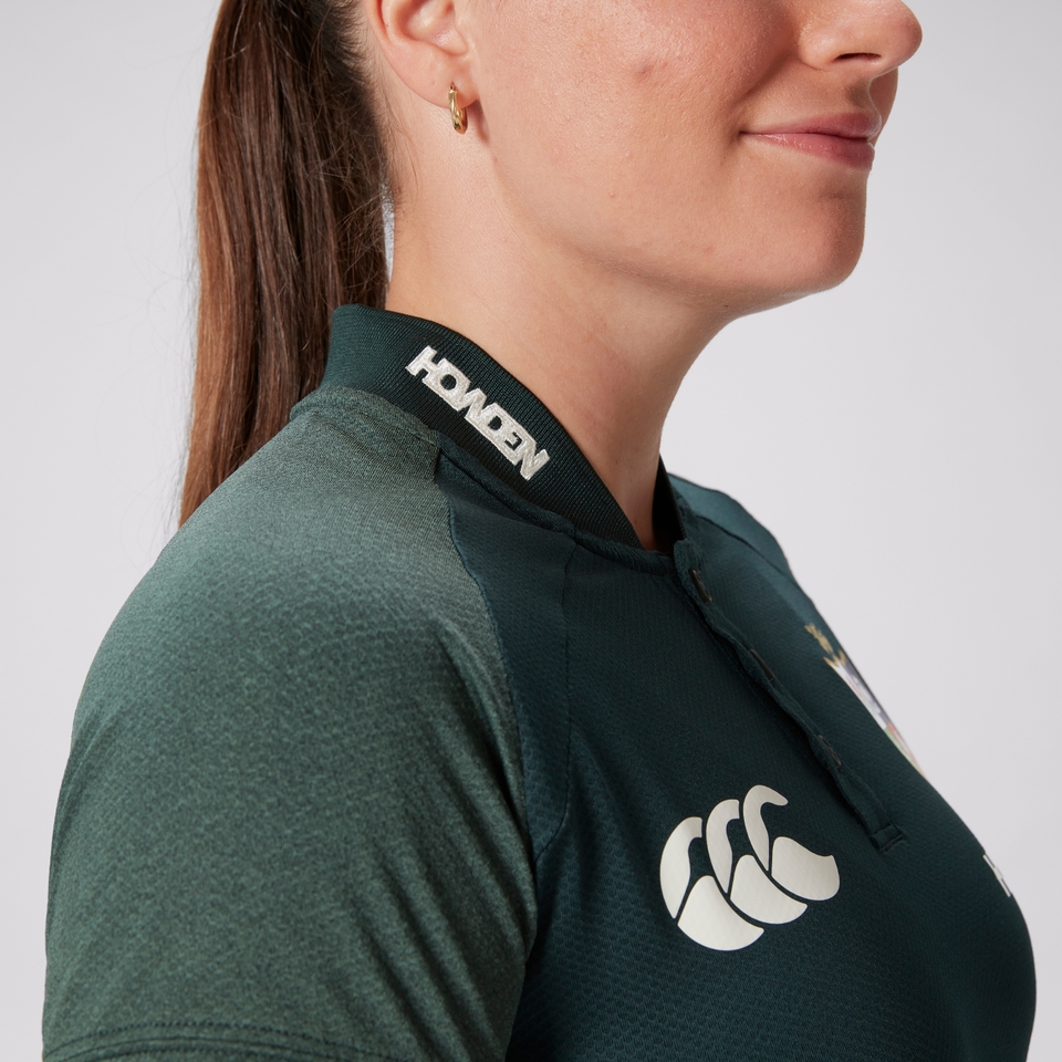 WOMENS BRITISH & IRISH LIONS POLO SHIRT GREEN