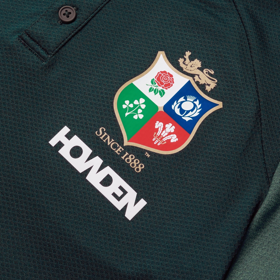 WOMENS BRITISH & IRISH LIONS POLO SHIRT GREEN