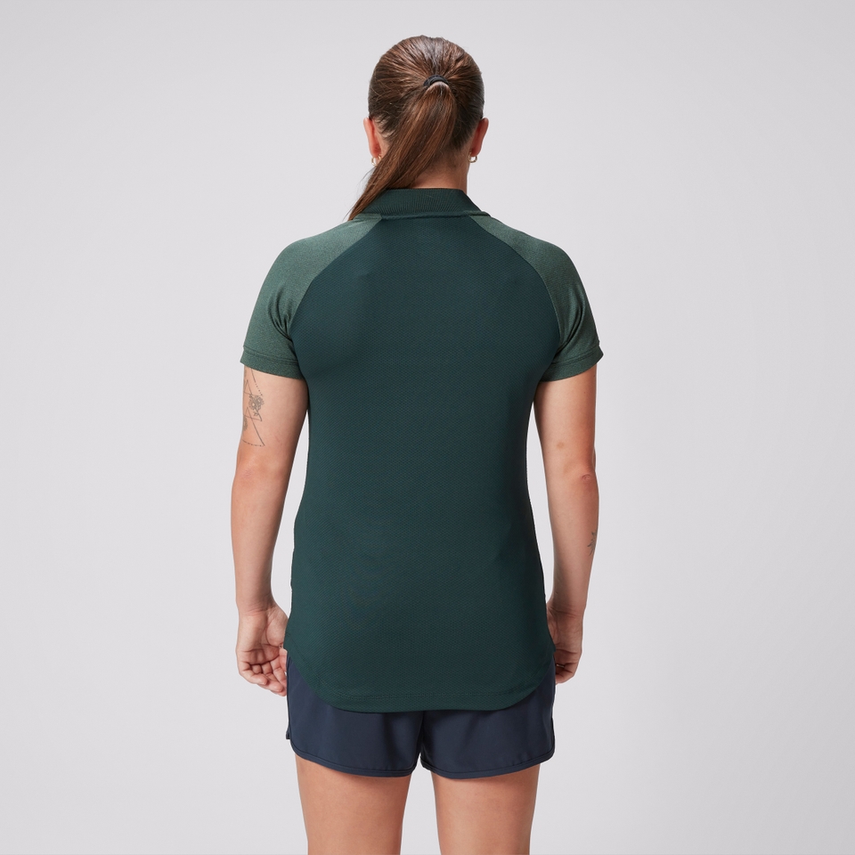 WOMENS BRITISH & IRISH LIONS POLO SHIRT GREEN