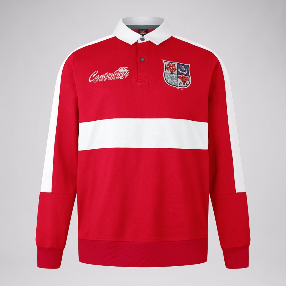 BRITISH & IRISH LIONS CCC HERITAGE JERSEY RED