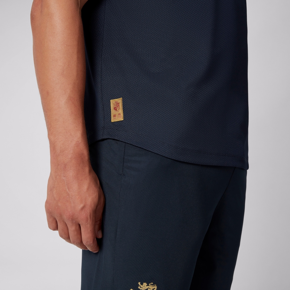 MENS BRITISH & IRISH LIONS CCC POLO BLUE