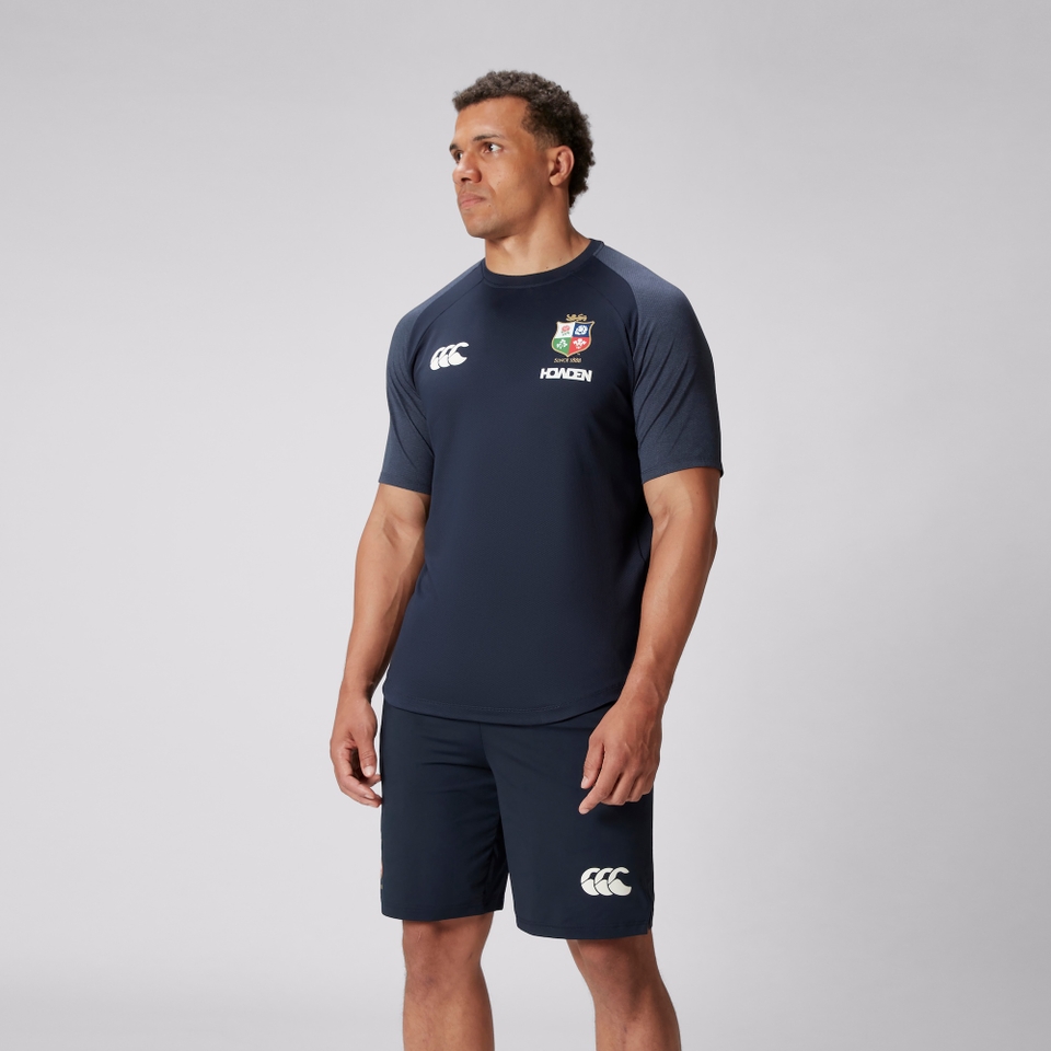 MENS BRITISH & IRISH LIONS CCC EVEREST T-SHIRT BLUE