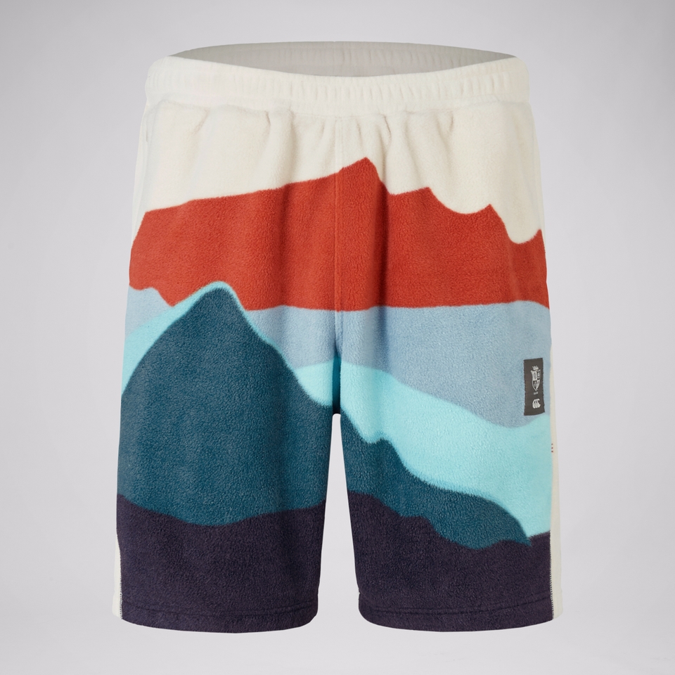 MENS BRITISH & IRISH LIONS OUTBACK FLEECE SHORTS WHITE