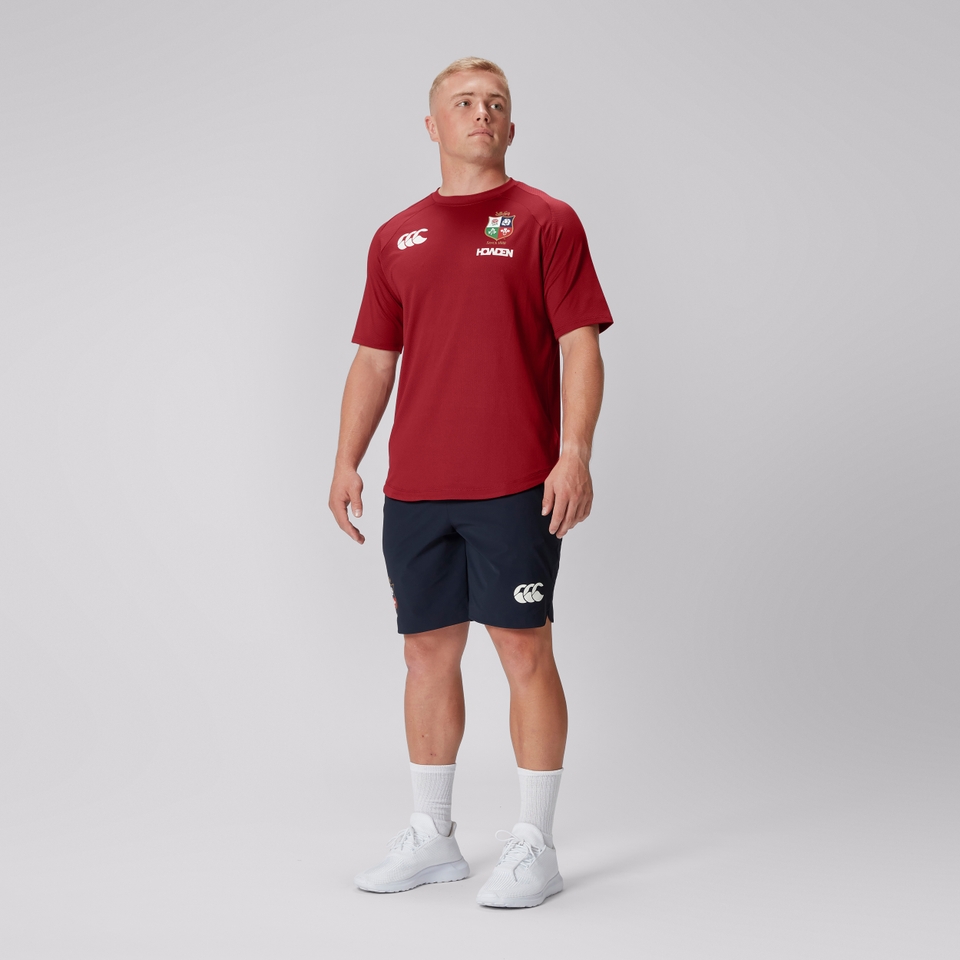 MENS BRITISH & IRISH LIONS EVEREST TEE RED
