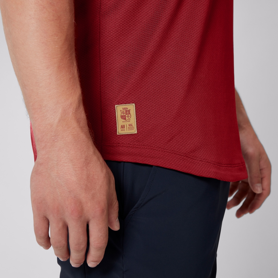 MENS BRITISH & IRISH LIONS CCC EVEREST T-SHIRT RED