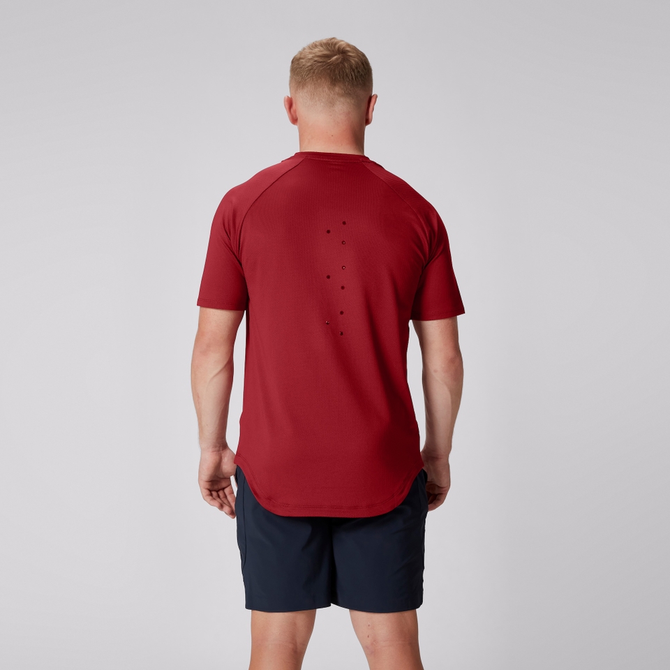 MENS BRITISH & IRISH LIONS CCC EVEREST T-SHIRT RED