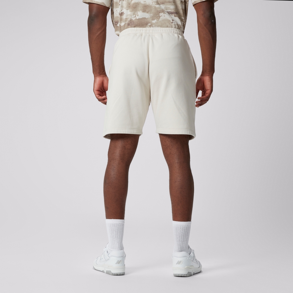 MENS BRITISH & IRISH LIONS OUTBACK FLEECE SHORTS WHITE