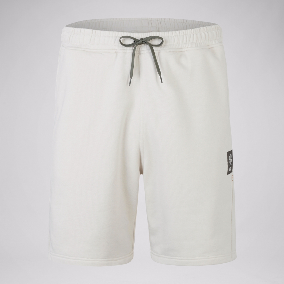 MENS BRITISH & IRISH LIONS OUTBACK FLEECE SHORTS WHITE