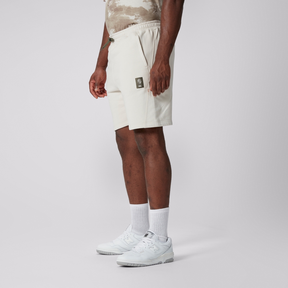 MENS BRITISH & IRISH LIONS OUTBACK FLEECE SHORTS WHITE