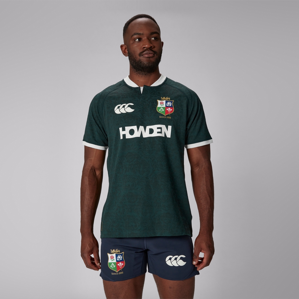ADULT UNISEX BRITISH & IRISH LIONS REPLICA TRAINING JERSEY GREEN
