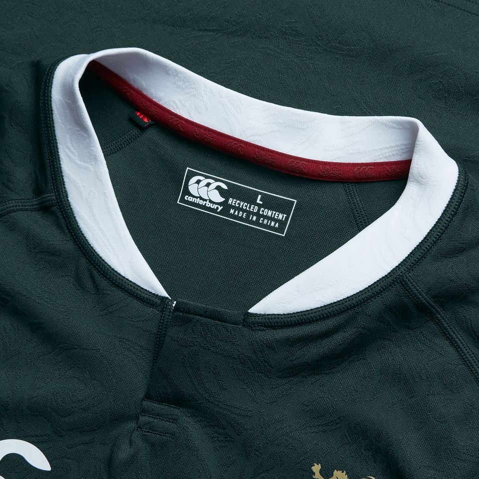 ADULT UNISEX BRITISH & IRISH LIONS REPLICA TRAINING JERSEY GREEN