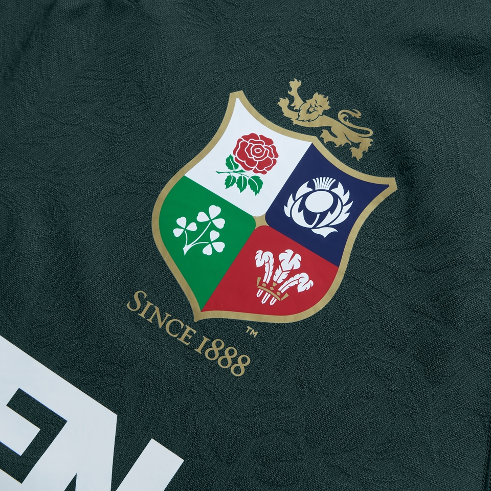 ADULT UNISEX BRITISH & IRISH LIONS REPLICA TRAINING JERSEY GREEN