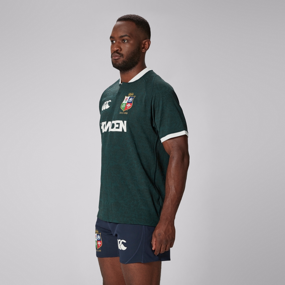 ADULT UNISEX BRITISH & IRISH LIONS REPLICA TRAINING JERSEY GREEN