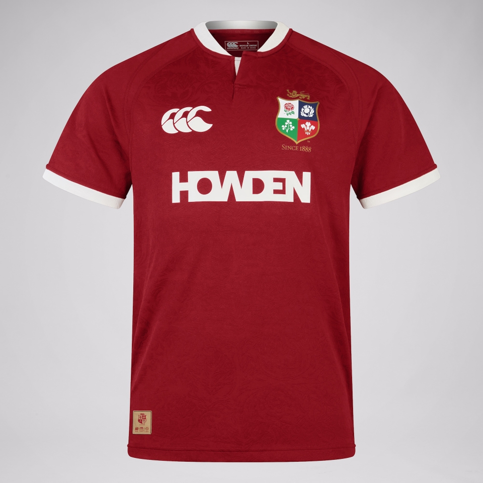 BRITISH & IRISH LIONS CCC REPLICA JERSEY RED