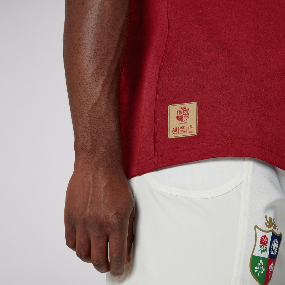 ADULT UNISEX BRITISH & IRISH LIONS REPLICA JERSEY RED