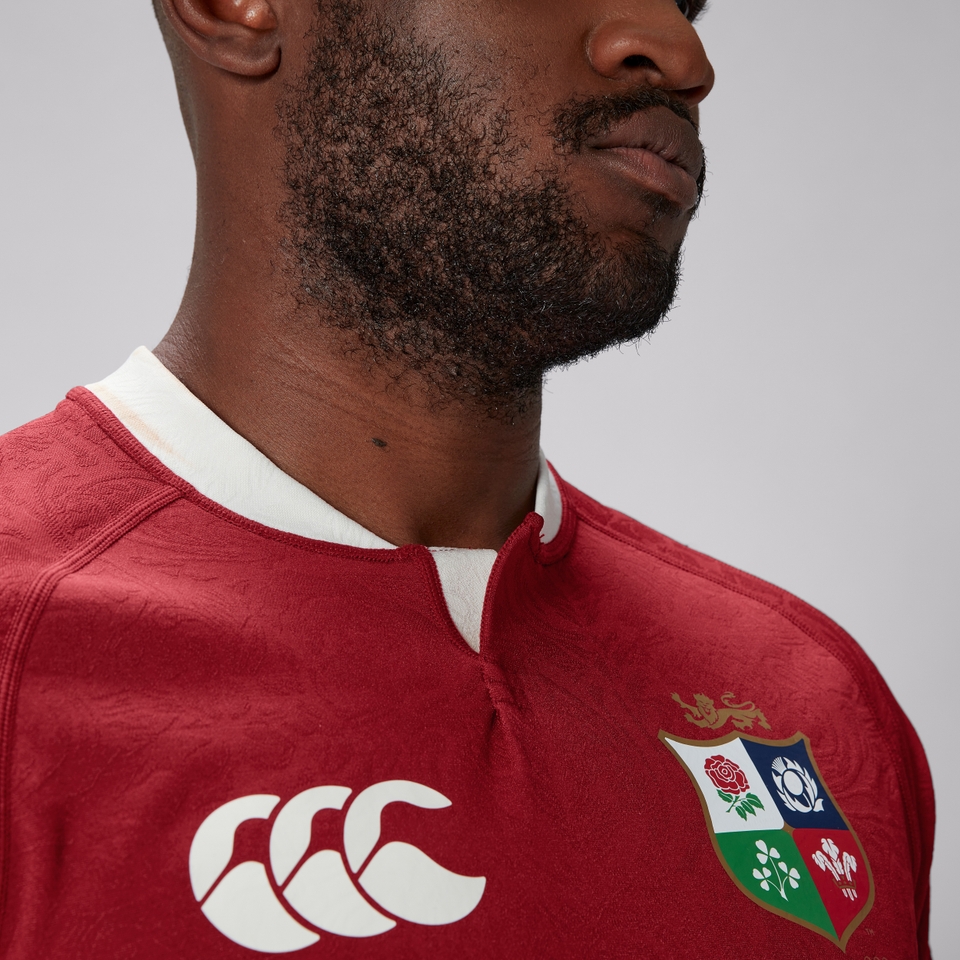 ADULT UNISEX BRITISH & IRISH LIONS REPLICA JERSEY RED