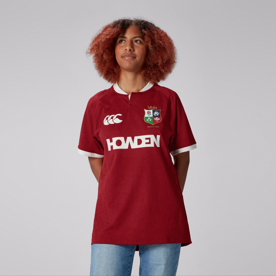 ADULT UNISEX BRITISH & IRISH LIONS REPLICA JERSEY RED