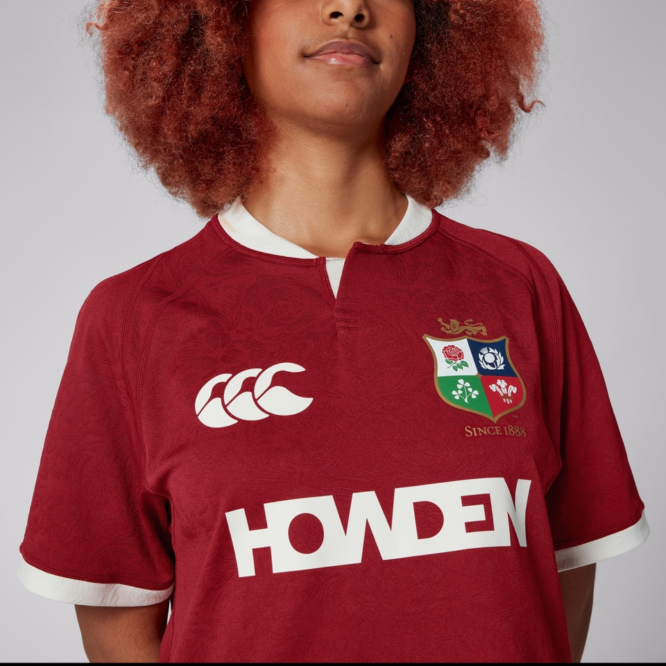 ADULT UNISEX BRITISH & IRISH LIONS REPLICA JERSEY RED
