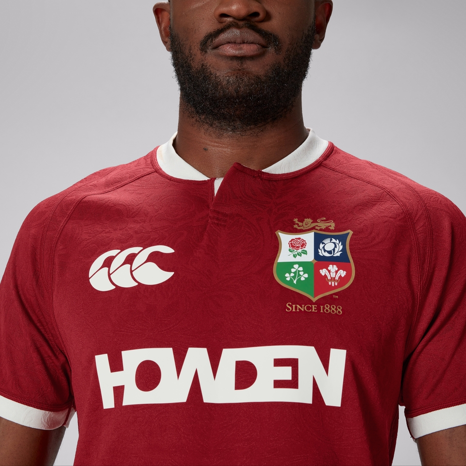 ADULT UNISEX BRITISH & IRISH LIONS REPLICA JERSEY RED